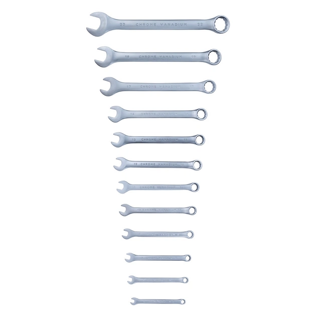 Ключ Sigma набір рожково-накидних 12шт 6-22мм CrV (6010121) - picture 3