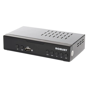 ТВ тюнер Romsat DVB-T2, метал (T7070HD) зображення 1