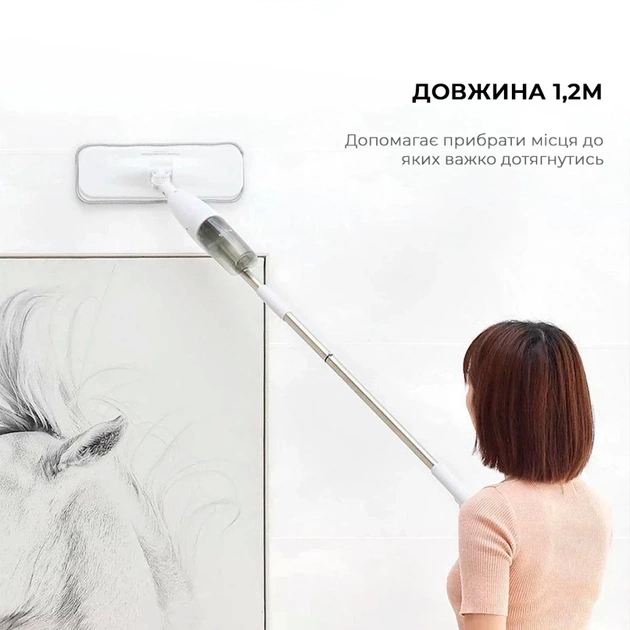 Швабра Deerma Spray Mop White (TB500) - picture 10