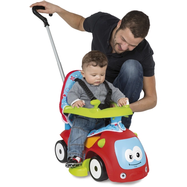 Чудомобіль Smoby Маестро комфорт 4 в 1 з функцією гойдалки Червона (720400) - picture 11