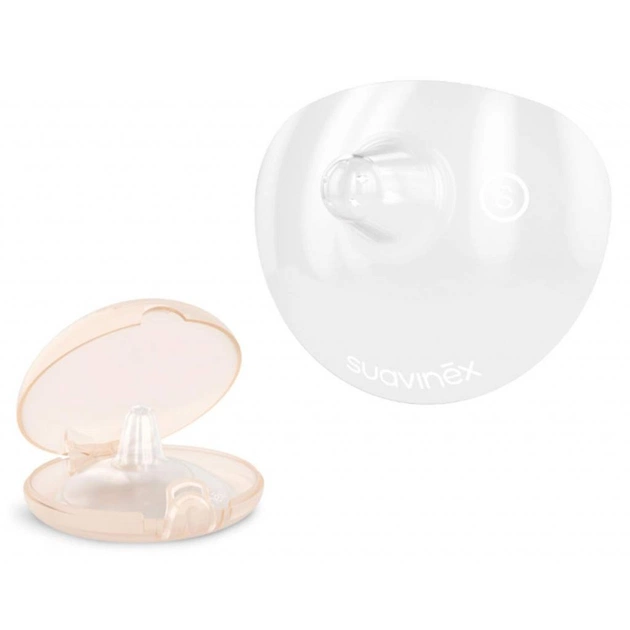 Захисна накладка на сосок Suavinex Розмір S (304588) - picture 2