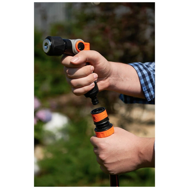 Пістолет для поливу SEQUOIA кількість режимів 2, пластик, цинк, вага 0.4 кг (SWPSN2P) - picture 4