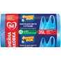 Пакети для сміття Фрекен БОК із ручками Сині 35 л 50 шт. (4823071638035) - зменшене зображення 1