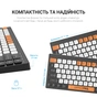 Клавиатура OfficePro SK955B Wireless/Bluetooth Black (SK955B) - уменьшенное изображение 5