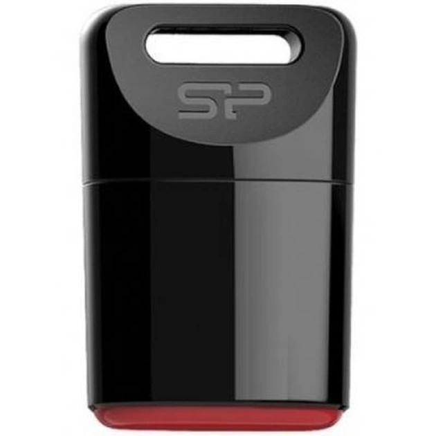 USB флеш накопичувач Silicon Power 64GB Touch T06 Black (SP064GBUF2T06V1K) - изображение 1