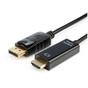 Кабель Atcom DisplayPort - HDMI (M/M), 3 м, Black (30100) пакет - зменшене зображення 1