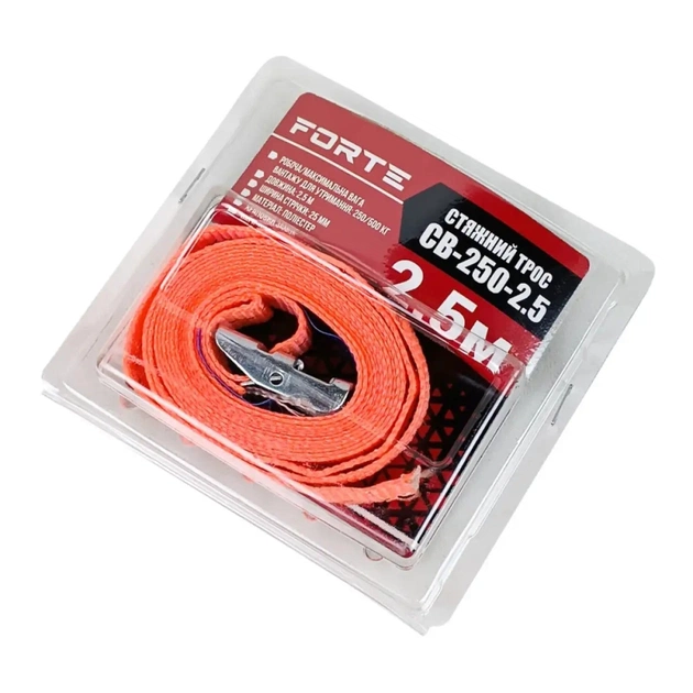 Стяжний ремінь Forte CB-250-5 - picture 2