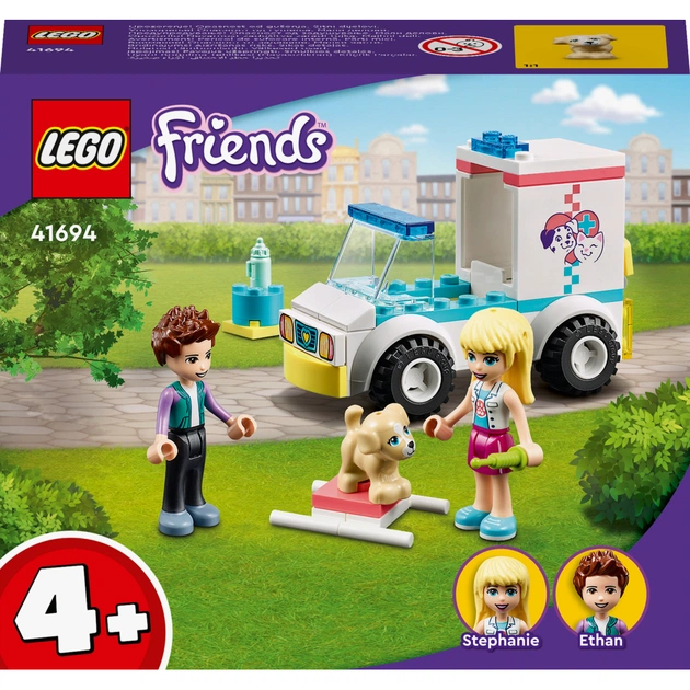 Конструктор LEGO Friends Швидка ветеринарна допомога 54 деталі (41694) - изображение 1
