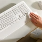 Клавіатура Logitech Signature K650 USB/Bluetooth UA Off-White (920-010977) - зменшене зображення 5