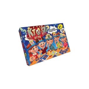 Настільна гра Danko Toys Хто я? (велика), російська (HIM-01-01) зображення 1