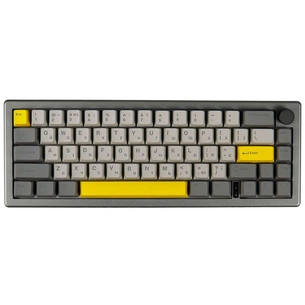 Клавіатура Epomaker EK68 65 Budgerigar V2 Switch Hot-Swap RGB Wireless/Bluetooth/USB UA Black (EK68-B-BV2) зображення 1