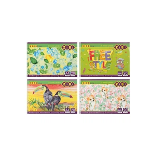 Альбом для малювання ZiBi А4, KIDS Line 20 аркушів, на пружині (ZB.1440) зображення 1
