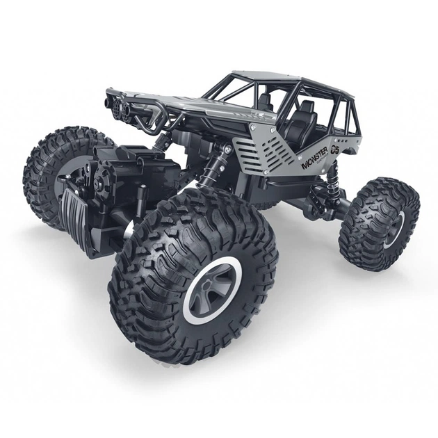 Радіокерована іграшка Sulong Toys Off-road Crawler Rock Сріблястий (SL-111RHS) - изображение 1