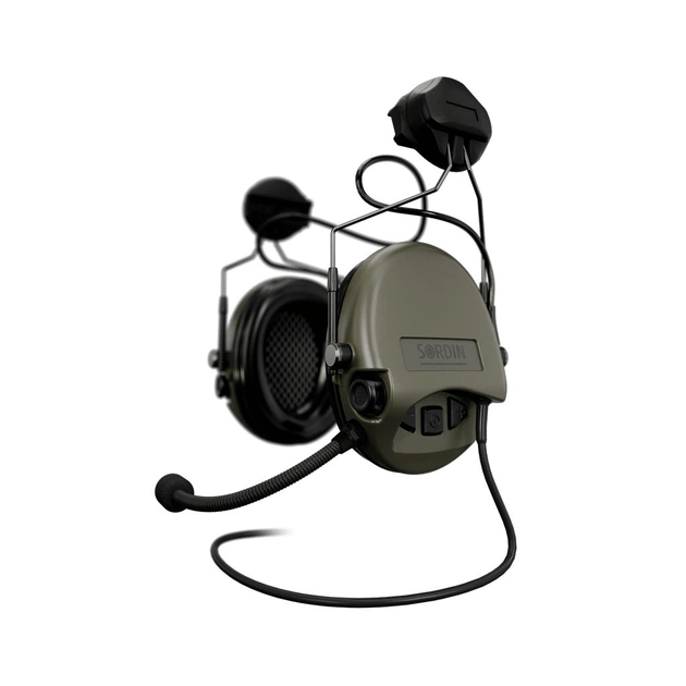 Тактичні навушники Sordin Supreme MIL CC з ARC Rail (72332-06-S) - picture 1