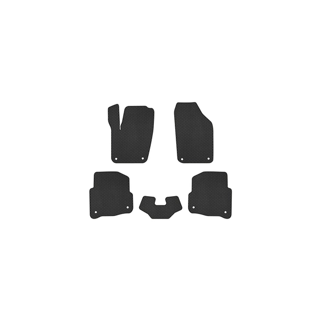 Коврик в салон EVAtech Volkswagen Polo (IV) 5-doors 2001-2009 4 поко (VW12914CVK5AV8RBB) - изображение 1