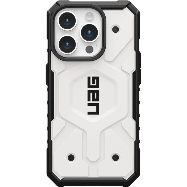 Чeхол-накладка Urban Armor Gear Pathfinder Magsafe для Apple iPhone 15 Pro White (114281114141) - изображение 1