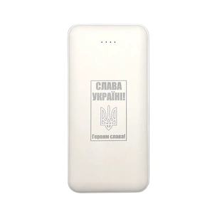 Батарея універсальна PowerPlant TPB21 10000mAh Input 5V/2A, Output 5V/2.4A (PB930296) зображення 1