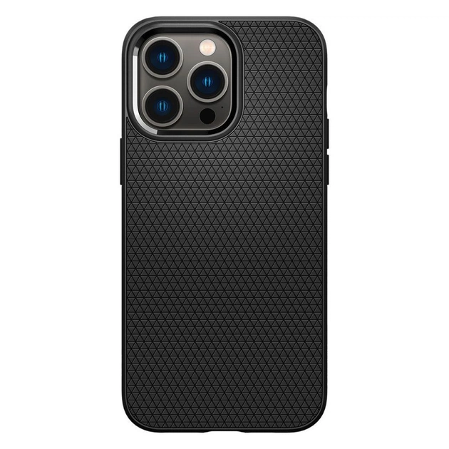 Чохол до мобільного телефона Spigen Apple iPhone 14 Pro Liquid Air, Matte Black (ACS04957) - зображення 1