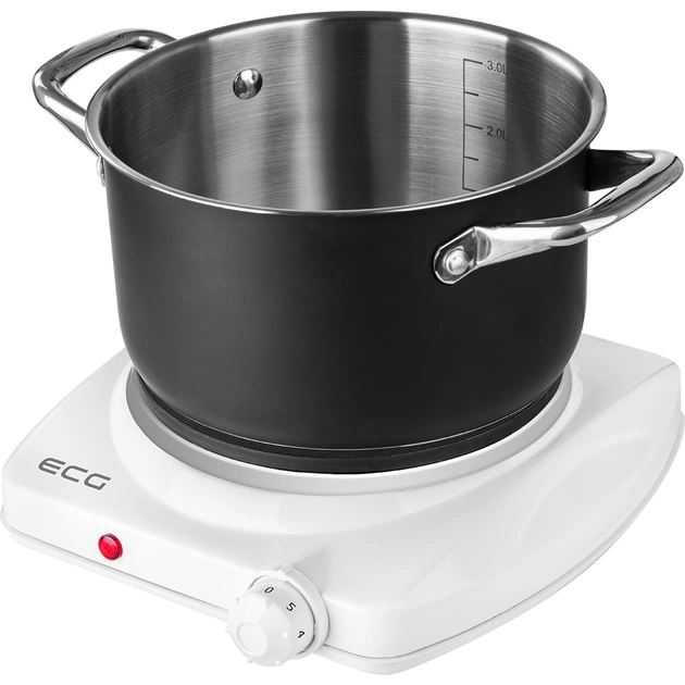 Настільна плита ECG EV 1512 White - picture 4