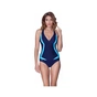 Купальник Aqua Speed Greta 351-04 темно-синій, блакитний 40 (5908217655417) - зменшене зображення 1