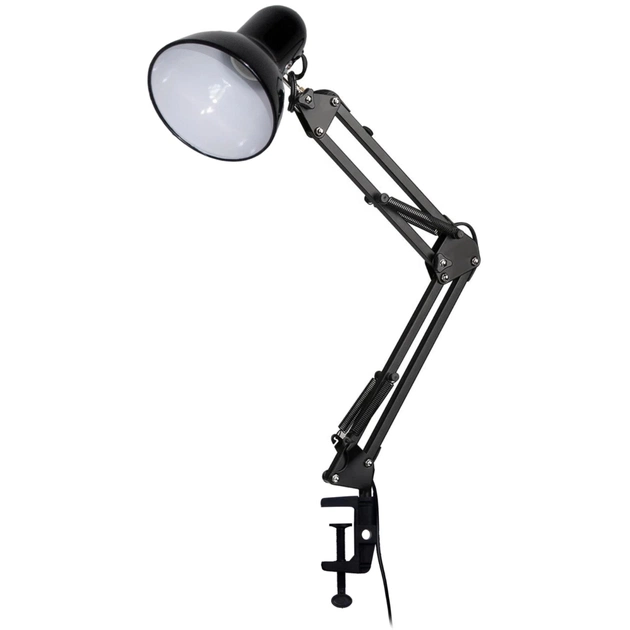 Настільна лампа Євросвітло Ridy-027 E27 зі струбциною чорна - picture 2