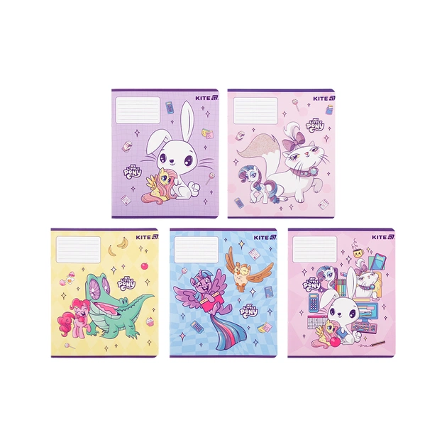 Зошит Kite My Little Pony, 12 аркушів, клітинка (LP25-232) - picture 1