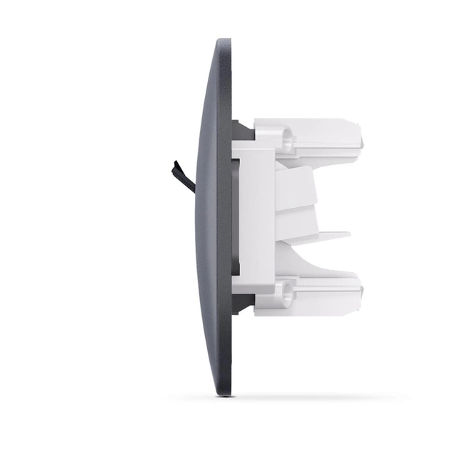 Комп'ютерна розетка Videx BINERA CAT6 + CAT3 подвійна черн (VF-BNSK2PC6TF3-BG) - picture 3