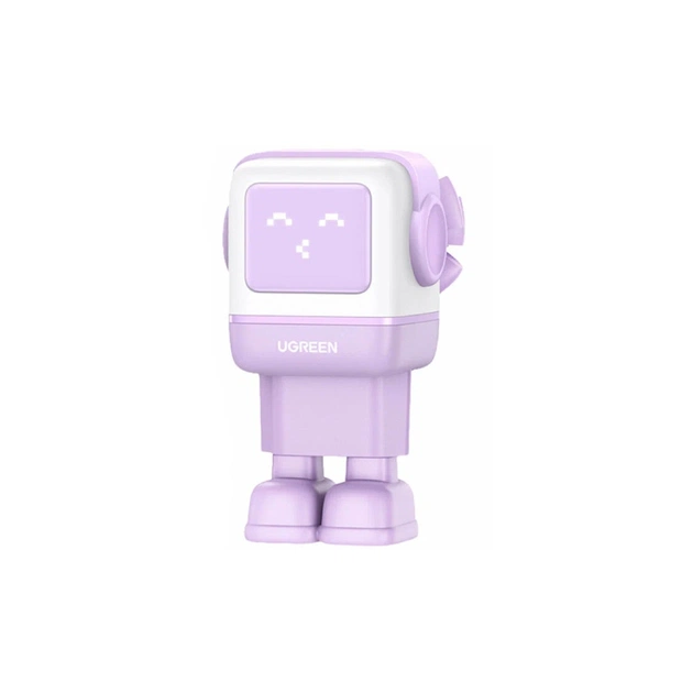 Зарядний пристрій Ugreen CD361 Robot tech Fast Charger 3xUSB 2xUSB-C + USB-A PD65W GaN Purple (35291) - зображення 1