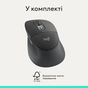 Мишка Logitech Signature Comfort Plus M850L Wireless/Bluetooth/USB-C for Business Graphite (910-007704) - зменшене зображення 12