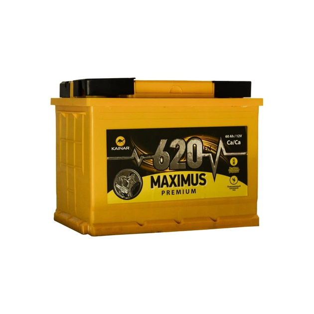 Акумулятор автомобільний Maximus Premium 60Ah (560 76 04) - зображення 1