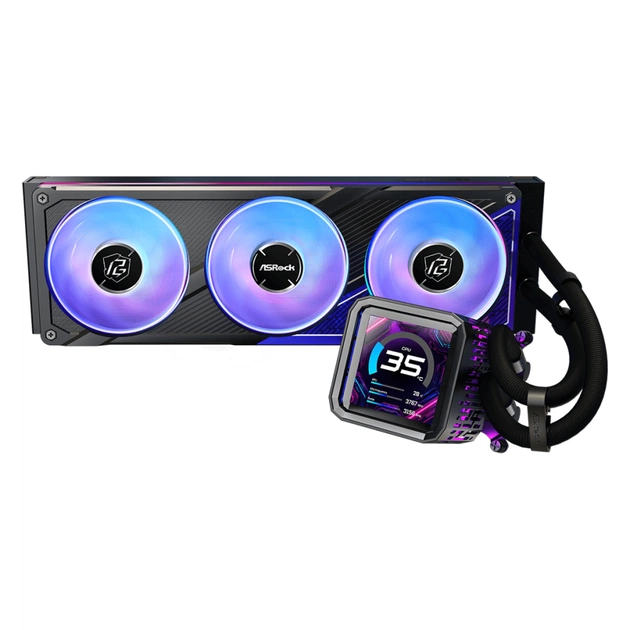 Система жидкостного охлаждения ASRock PHANTOM GAMING 360 LCD - изображение 1