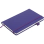 Книга записная Buromax Etalon 125x195 мм 96 листов в линию обложка из искусственной кожи Фиолетовая (BM.291260-07) - уменьшенное изображение 3