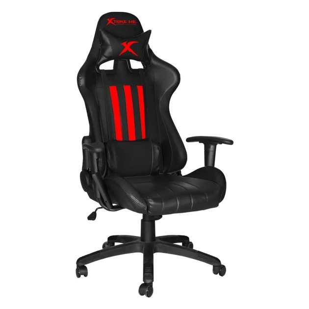 Крісло ігрове Xtrike ME Advanced Gaming Chair GC-905 Black/Red (GC-905BK) - зображення 1