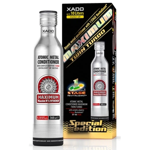 Присадка автомобильная Xado Maximum TwinTurbo с ревитализантом 360мл (ХА 40028_1) изображение 1