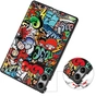 Чохол до планшета BeCover Smart Case Xiaomi Poco Pad 12.1" Graffiti (711569) - зменшене зображення 6