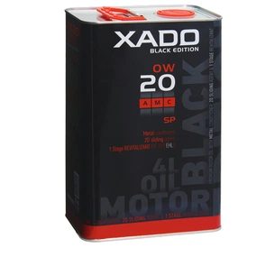 Моторна олива Xado Atomic Oil 0W-20 SP AMC Black Edition 4л (XA 22294) зображення 1