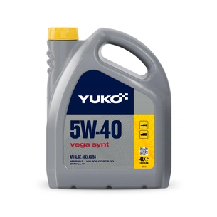 Моторна олива Yuko VEGA SYNT 5W-40 4л (4823110401453) зображення 1