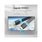 Кабель мультимедійний HDMI M to HDMI M 1.0m flat black Vention (AAKBF) - зменшене зображення 4