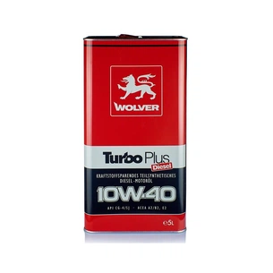Моторна олива Wolver Turbo Plus 10W-40 5л (4260360940996) зображення 1