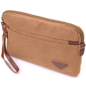 Сумка Vintage Чоловіча з текстилю Коричнева (21260) зображення 1