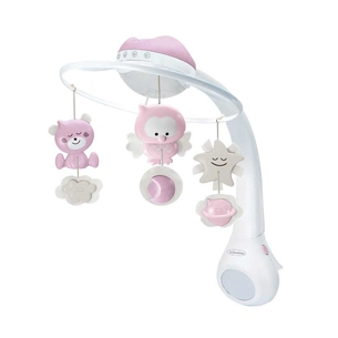 Мобіле Infantino 3 в 1 з проєктором Рожевий (004914I) изображение 1