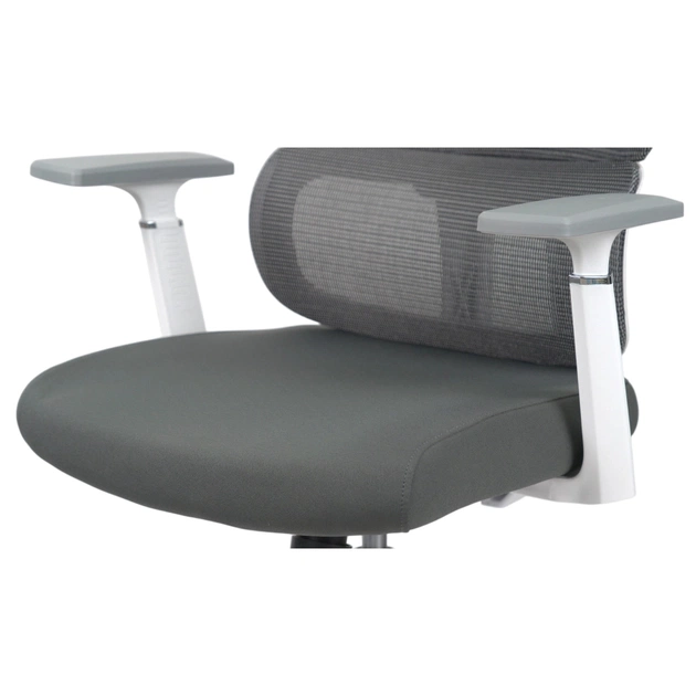 Офісне крісло Аклас Арктик WT R-SR Сірий (LVB-306 Grey OS-3006 Grey) (00144009) - зображення 9