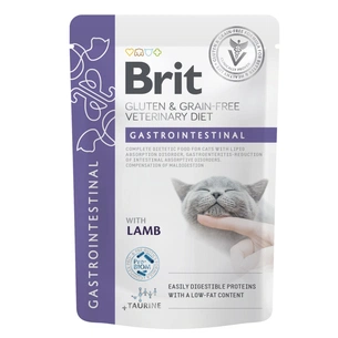 Вологий корм для кішок Brit GF VetDiets Gastrointestinal з ягням 85 г (8595602566686) зображення 1