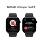 Смарт-годинник Apple Watch Series 10 GPS + Cellular 42mm Natural Titanium Case with Stone Grey Sport Band - S/M (MWXD3QH/A) - зменшене зображення 6