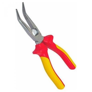 Плоскогубці Stanley MaxSteel VDE 1000V электрика, изог.губки L=200мм (0-84-008) зображення 1
