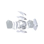 Корпус JONSBO MOD-3 mini White - зменшене зображення 8
