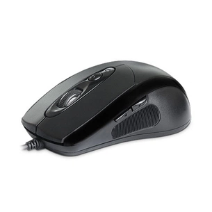 Мишка REAL-EL RM-290, USB, black зображення 1