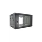 Шафа настінна Merlion 6U 19" 600*600*367 (Ш*Г*В)мм, black (Ml3-6606 / 23525) - уменьшенное изображение 1