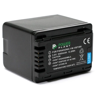 Акумулятор до фото/відео PowerPlant Panasonic VW-VBT380 (DV00DV1411) зображення 1