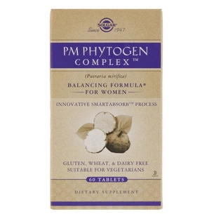 Мультивітамін Solgar Менопауза Комплекс для жінок, PM Phytogen Complex, 60 таблеток (SOL-02313) зображення 1
